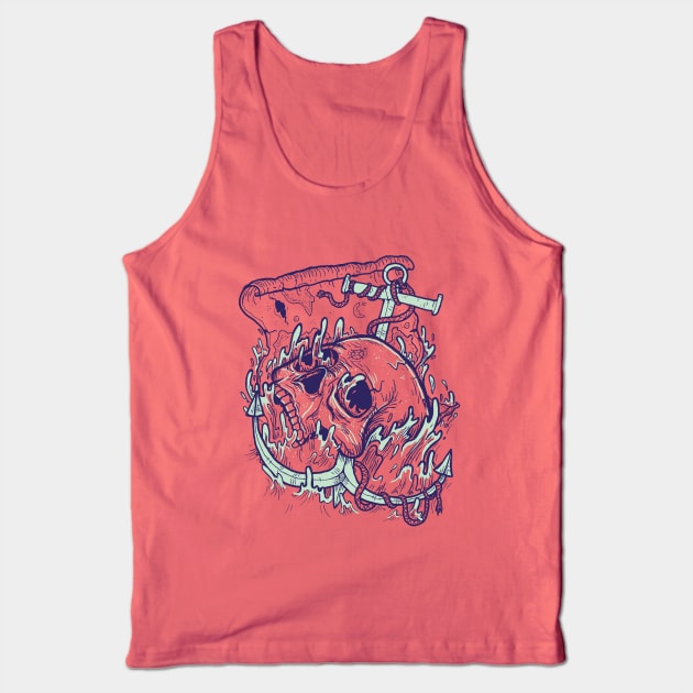 Memento Mori Tank Top by Demented